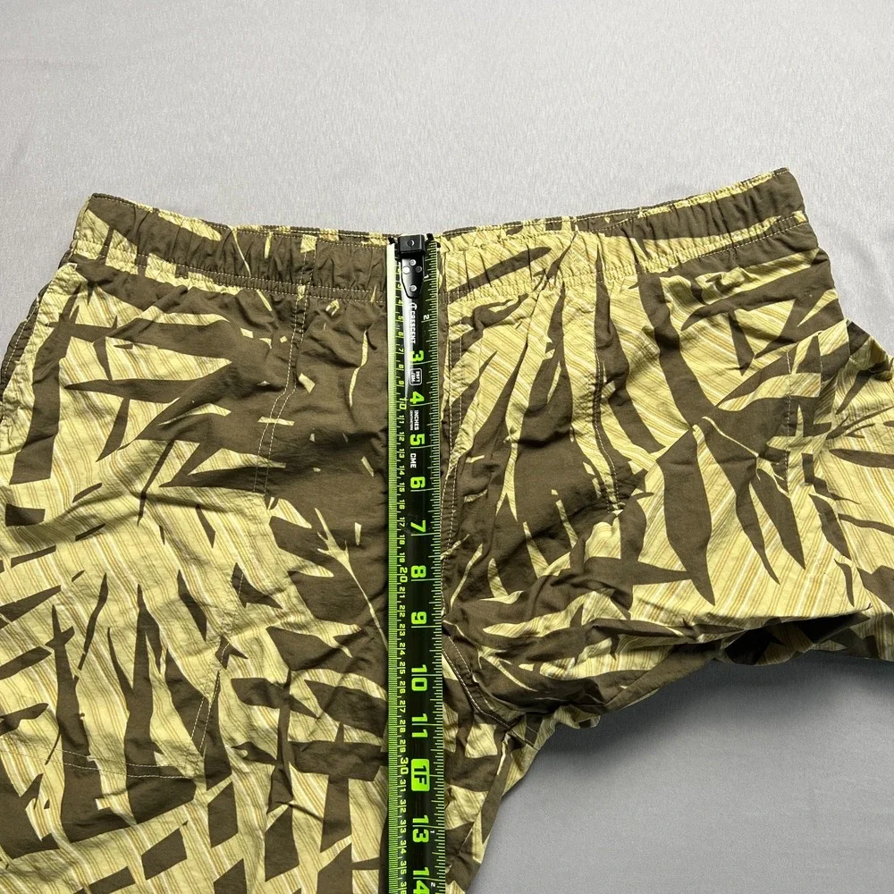 Columbia Swim Trunks Mens L Multicolor Nylon Tropical Print Mesh Lined Surfing